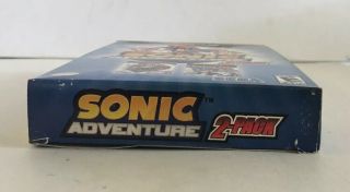 Sonic Adventure 2 Pack Complete CIB Nintendo GameCube Rare 1 1 Opened 6