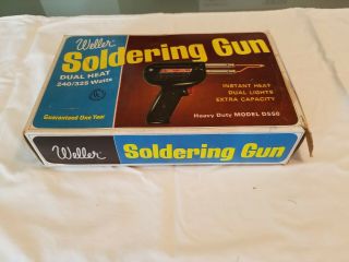 Vintage Weller Soldering Gun,  Model D550. , .  Made In Usa