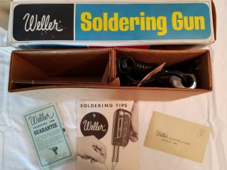 Vintage Weller Soldering Gun,  Model D550. , .  Made in USA 5