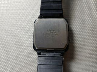 RARE Vintage CASIO GT - 6 Game Watch Tortoise F - 1 Race Wrist Clock Gear 7