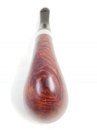 Vintage Peterson Sherlock Holmes (RARE SHAPE BRANDY BULLDOG) Silver Pipe 6