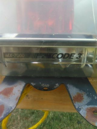 VINTAGE 48 ' MX 7000 ROTATING POLICE/FIRE/WRECKER LIGHT BAR BY CODE 3 2