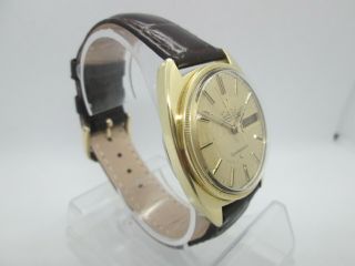 VINTAGE OMEGA CONSTELLATION CAL.  751 DAYDATE CAPPEDGOLD AUTOMATIC MENS WATCH 3