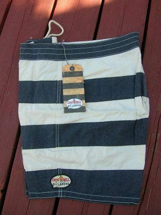 rare Greg Noll billabong surfboard 1960s jail house shorts Signed surfer surf L 5