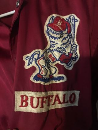 Vintage Buffalo Bisons Baseball Jacket 1970’s - Montreal Expos - Please Read 9