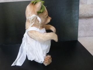 R.  JOHN WRIGHT TODDLER BEAR IVY SIGNED TAG RARE ADORABLE TEDDY LIMITED EDITION 3