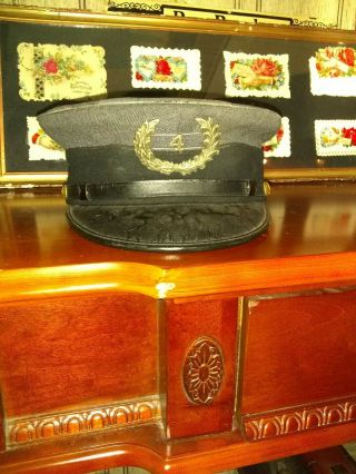 Antique Collectible Vintage United States Postal Service Letter Carrier Hat And