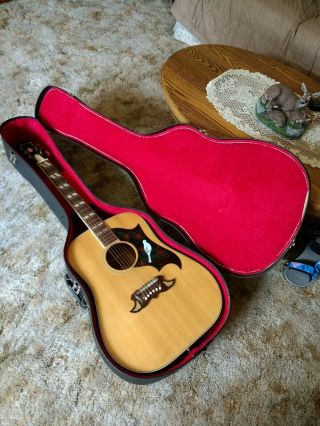 Vintage Alvarez 5024 Dove Japan Crafted Lawsuit Guitar 11
