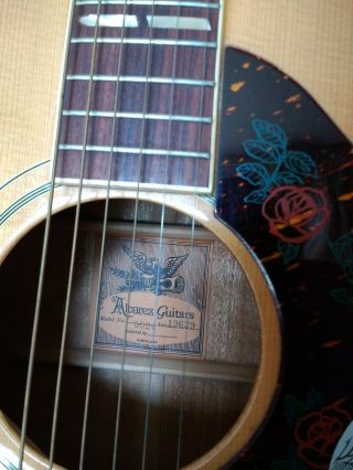 Vintage Alvarez 5024 Dove Japan Crafted Lawsuit Guitar 3