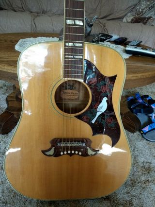 Vintage Alvarez 5024 Dove Japan Crafted Lawsuit Guitar 4