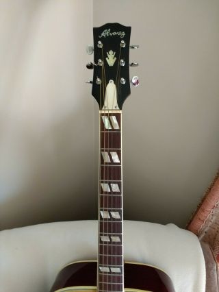 Vintage Alvarez 5024 Dove Japan Crafted Lawsuit Guitar 7