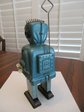 VINTAGE ZOOMER WIND UP - BLUE - NOMURA - 1950 3