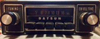 Datsun 510 Oe Oem Hitachi Am Radio Vintage Classic It