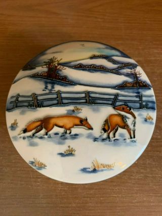 Moorcroft Woodside Farm Powder Bowl First I 