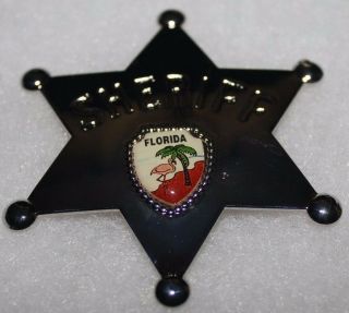 Florida Toy Sheriff Badge