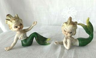 Vintage Mermaid Figurines Japan 50s/60s Kitch
