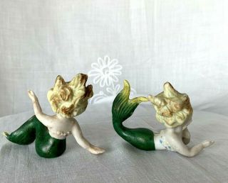 Vintage Mermaid Figurines Japan 50s/60s Kitch 3