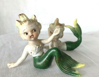 Vintage Mermaid Figurines Japan 50s/60s Kitch 6