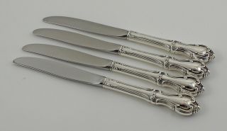 International Joan Of Arc Sterling Silver Place Knives - 9 1/4 " - Set Of 4