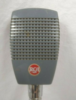 Vintage Rca Crystal Harp Microphone Mi 38003a