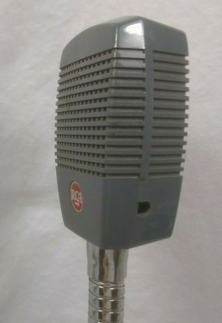 Vintage RCA Crystal Harp Microphone MI 38003A 6