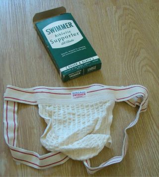 1950s Bauer & Black Athletic Supporter vintage swimmer jock strap 2