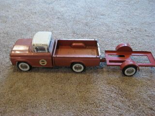 Ford Speedway Special Nylint Truck And Trailer Vintage