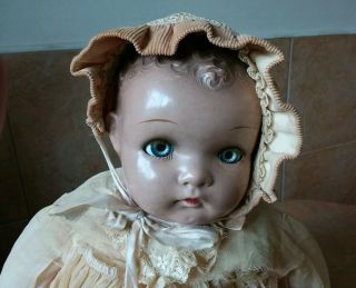 Doll Princess Beatrix Vintage Ideal Composition Cloth 22 "