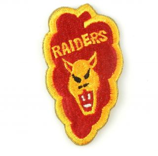 Korean War Us Army 25th Division Raiders Patch Military Badge T70a2