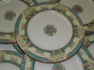 Vintage Lenox Monticello 12 Luncheon Plates