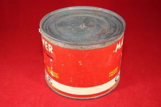 (B6) Vintage Mayflower Coffee Tin 4