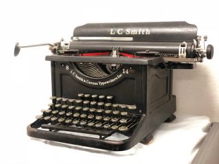 VINTAGE 1936 L.  C.  SMITH & CORONA TYPEWRITERS INC 8 - 14 AND GREAT 2