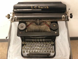 VINTAGE 1936 L.  C.  SMITH & CORONA TYPEWRITERS INC 8 - 14 AND GREAT 6