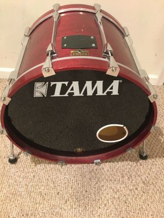 Vintage Tama Artstar Ii 16”x22” Bass Drum,  Cherry Wine
