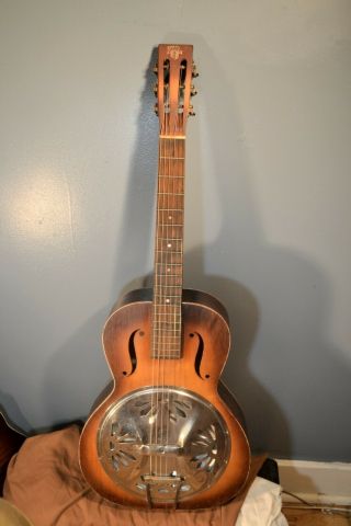 Vintage Resonator Dobro Guitar 1930 