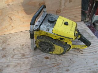 Vintage Mcculloch 797 Chainsaw Logging Old Gas Engine Parts Saw 125