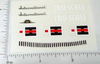 Tru Scale International Truck Stickers Ts - 001