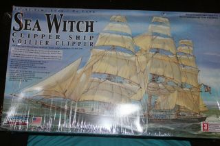 Vintage Lindberg Sea Witch 1:96 Plastic Ship Model Kit