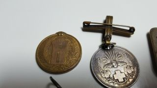 Japanese WWII WW2 Assorted Medal Badges Set 5