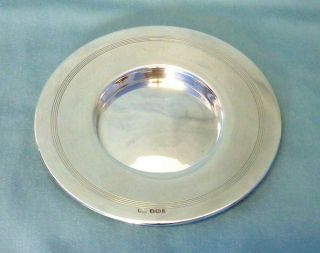 Lee & Wigfull Solid Silver Wine Coaster 1894 222g