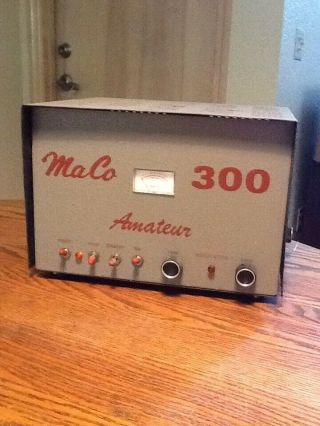Vintage Maco 300 Linear Amplifier