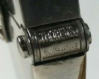 Vintage Thorens Lighter - No.  1021 with wind - shield - state 8