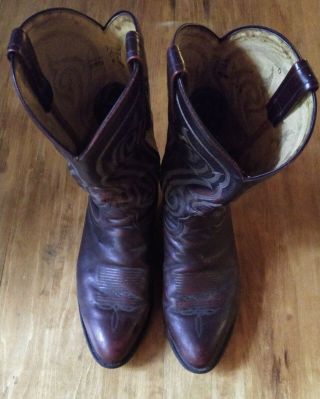 Tony Lama Cowboy Boots Men 