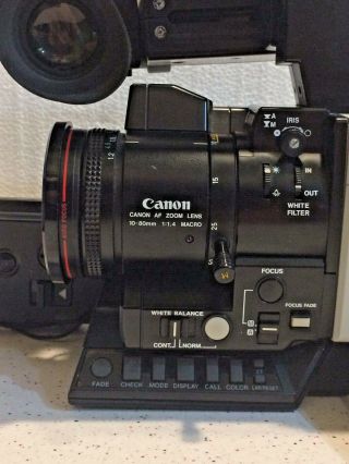 Vintage Canon Color Video Camera VC - 30 and VR - 30 Record Deck - Parts 5