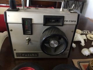 Vintage RC SRB Tamiya Sand Scorcher With RCH And CRP Parts Futaba FP - T3FG Radio 11