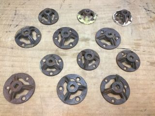 12 Vintage Cast Iron Round Mounting Bracket For Ceiling Light /chandlier (b)