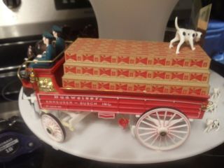 Vintage Budweiser Beer World Champion Clydesdale Parade Carousel Light 3