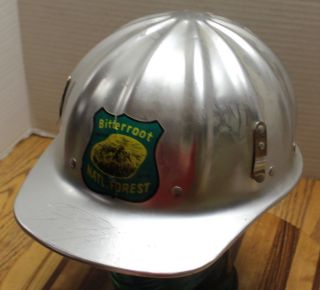 Vintage Usfs Us Forest Service Bitterroot National Forest Service Hard Hat Vgc