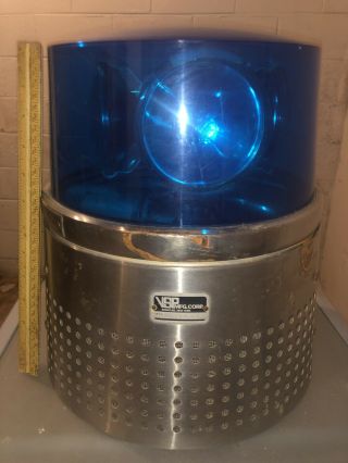 Vintage Police Light Blue (NSP MFG.  CO.  Model 8 - 210 Serial 021573) Great 2