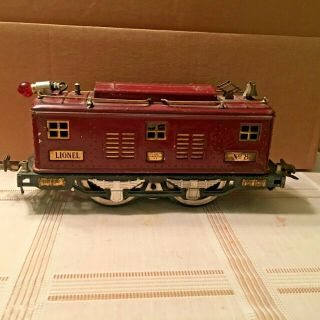 Vintage Lionel Train Pre War No.  8 Locomotive.  (a)